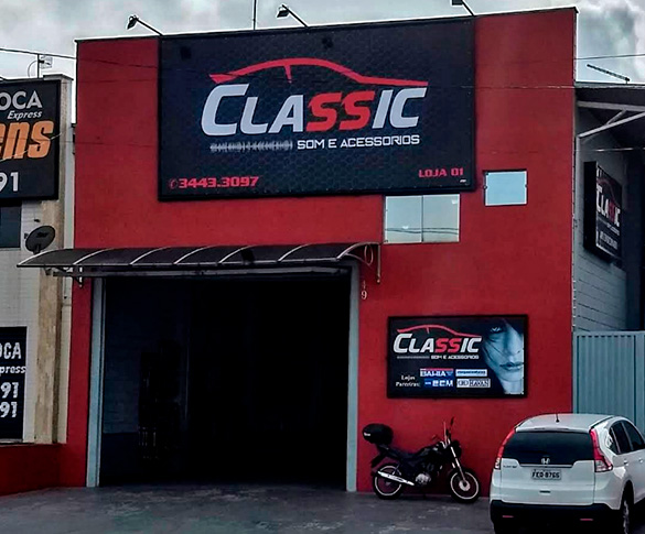 Fachada loja Classic