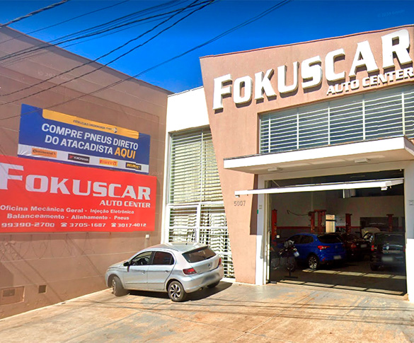 Fachada loja Fokuscar