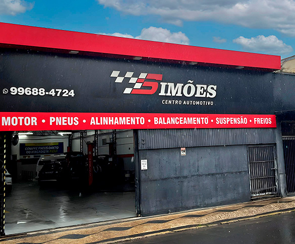 Fachada loja Simões Centro Automotivo